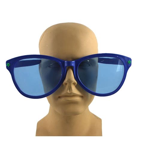 oversized novelty sunglasses.